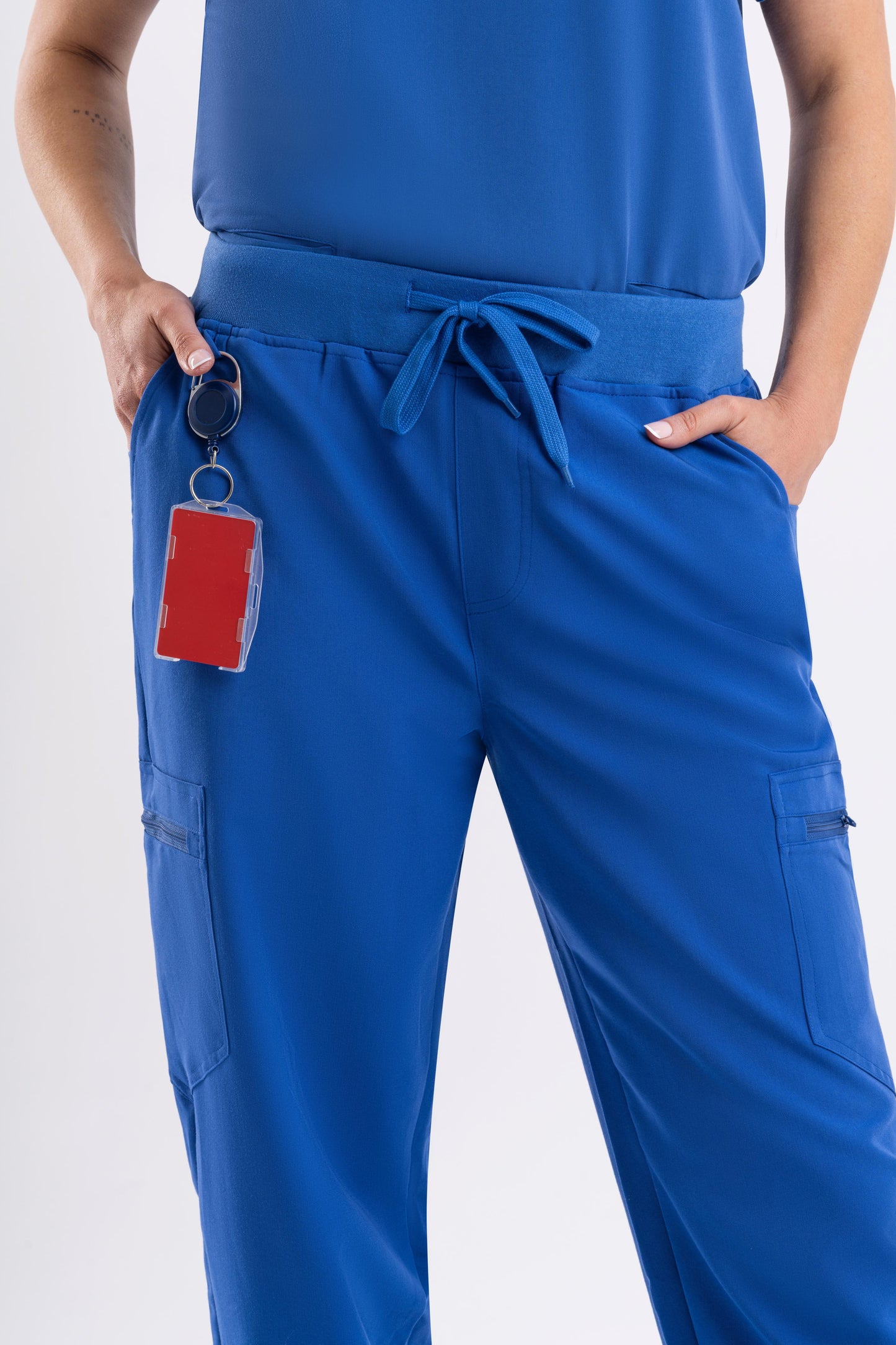 Jogger Scrub Pants - Royal Blue Babuchaa