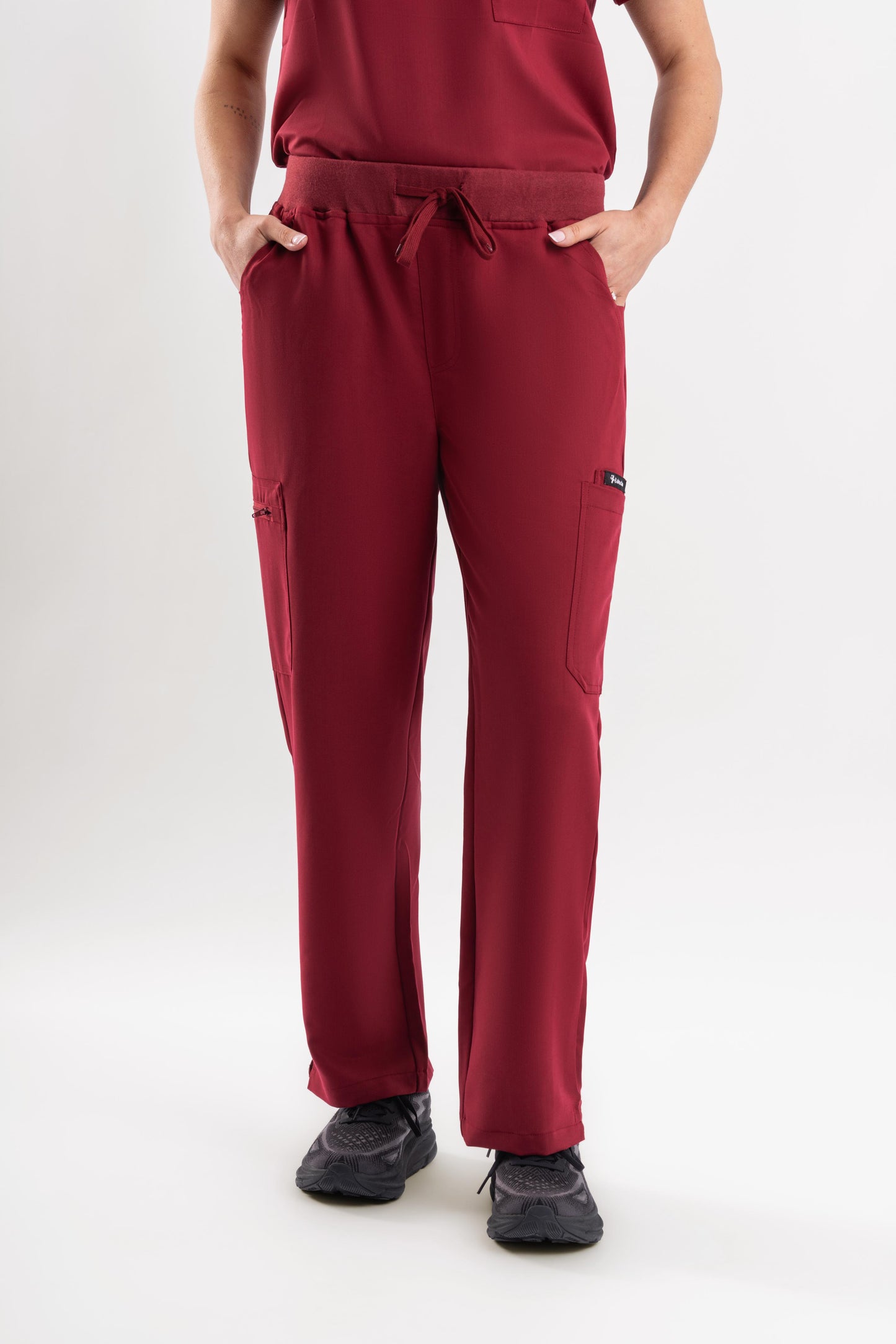Core – Women’s Straight Pants-Maroon
