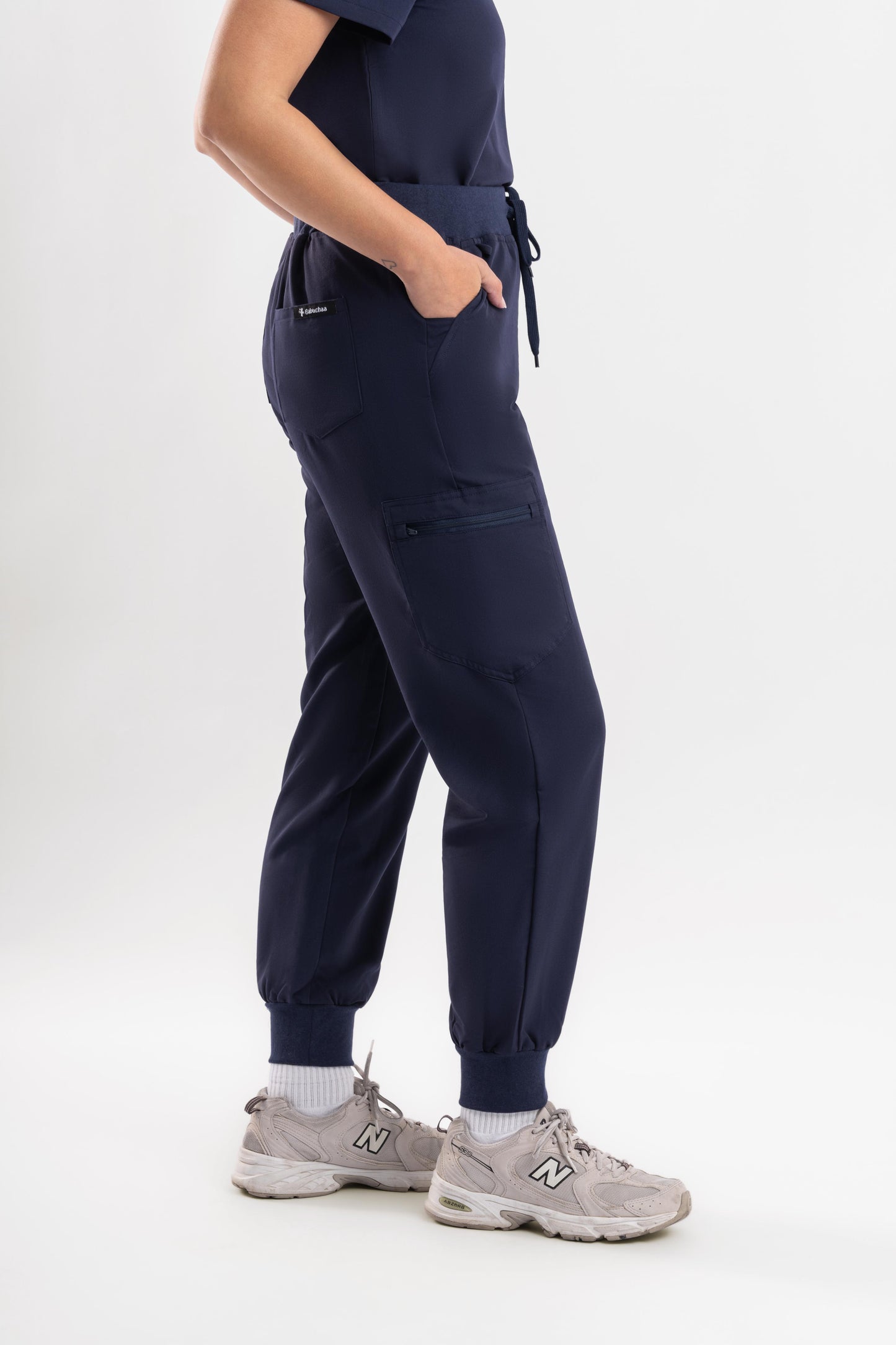 Glide – Women’s Jogger Pants-Navy Blue