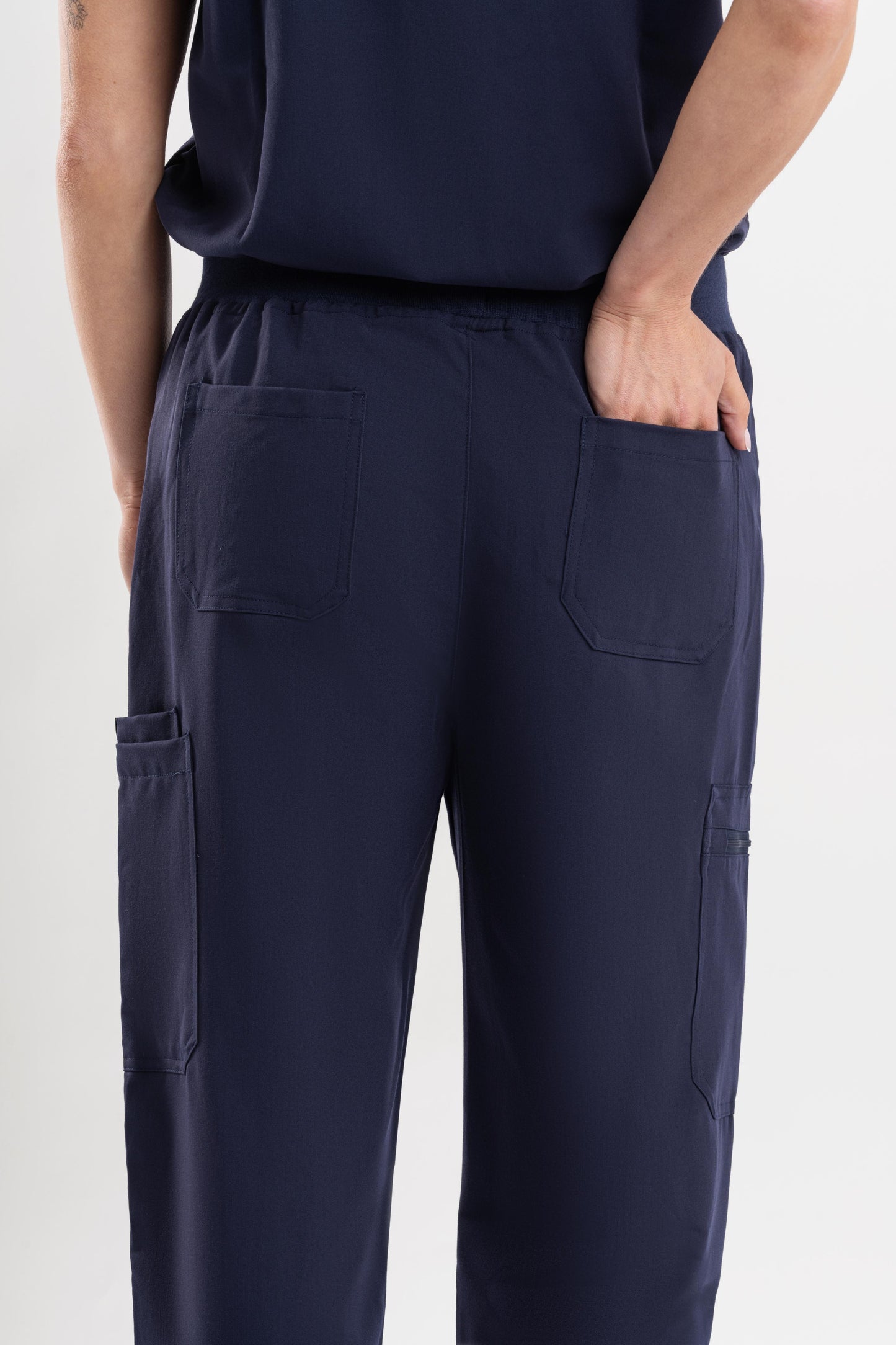 Core – Women’s Straight Pants-Navy Blue