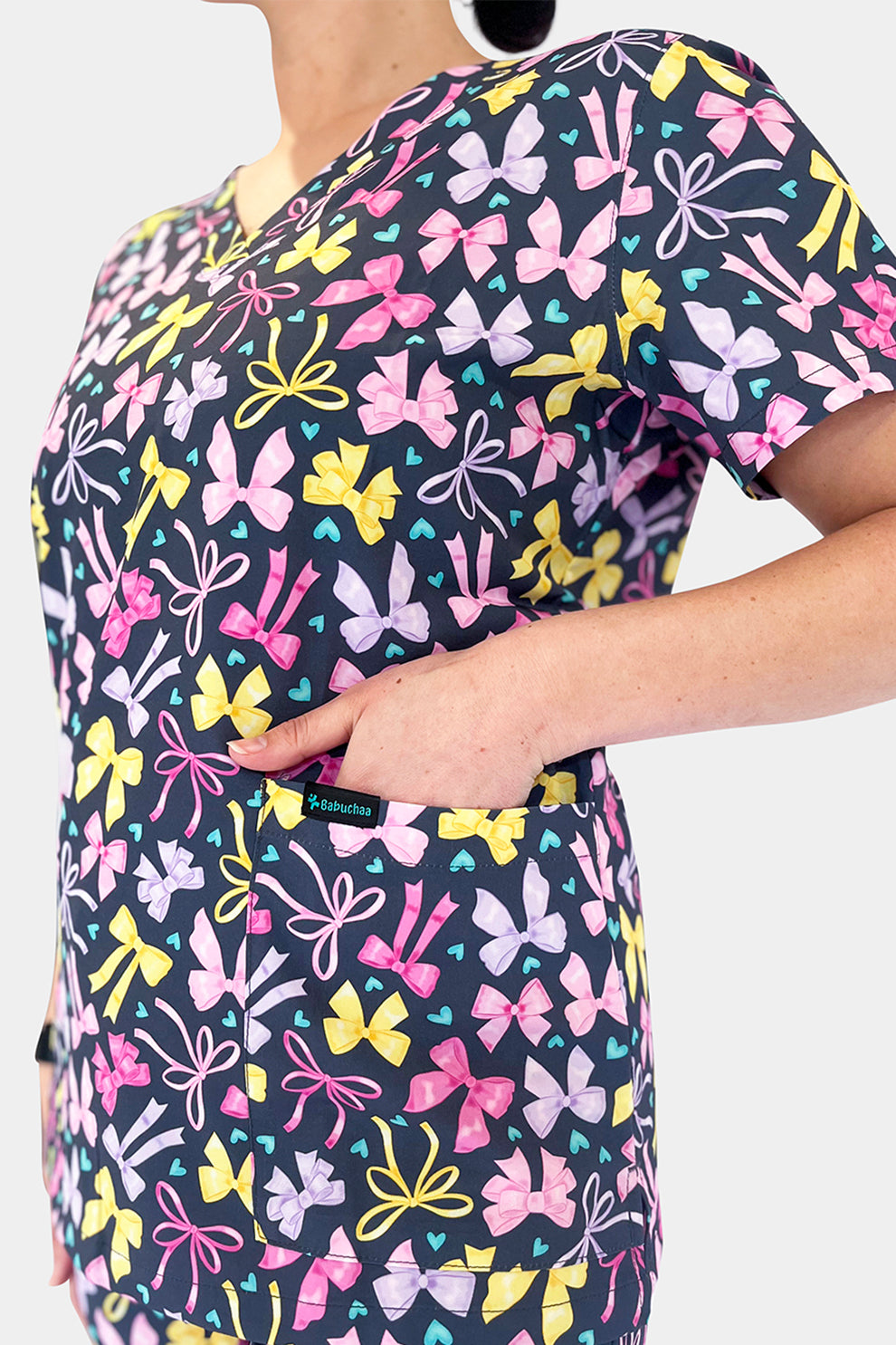 Flutter Bloom Scrub Set