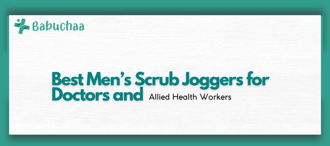 Best Men’s Scrub Joggers for Doctors and Allied Health Workers