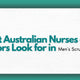 What Australian Nurses and Doctors Look for in Men’s Scrub Joggers