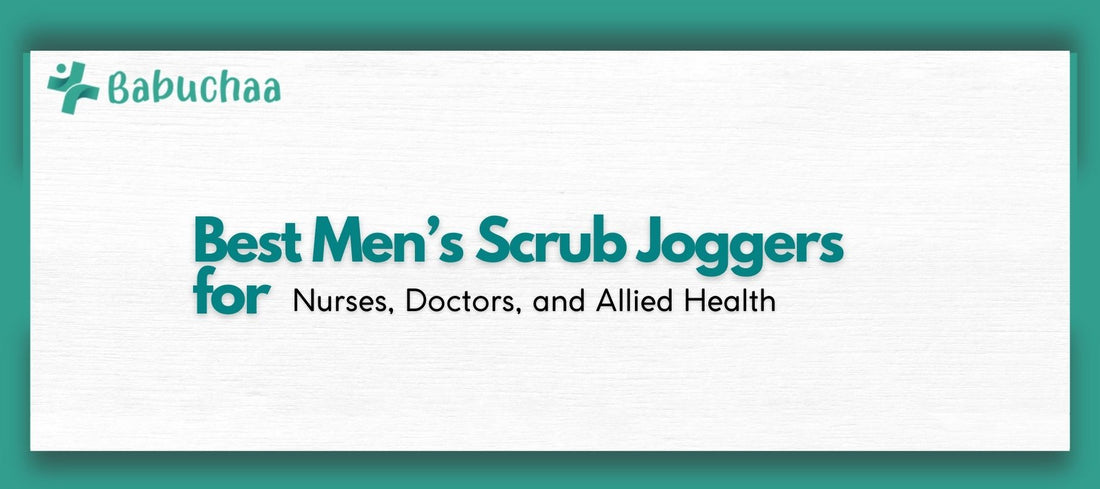 Best Men’s Scrub Joggers for Nurses, Doctors, and Allied Health