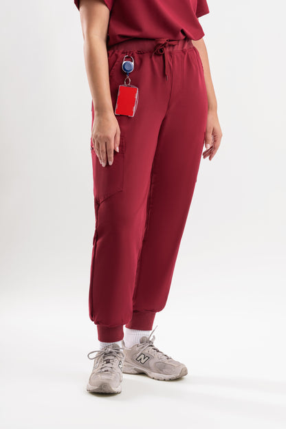 Glide – Women’s Jogger Pants-Maroon