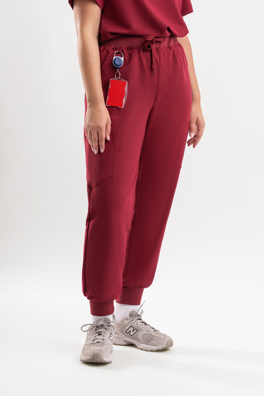 Glide – Women’s Jogger Pants-Maroon