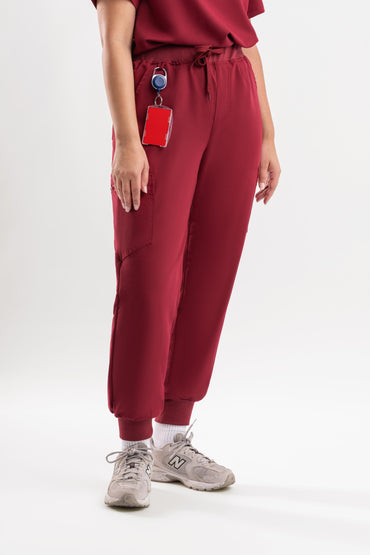 Glide – Women’s Jogger Pants-Maroon