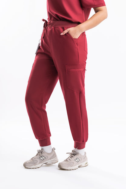 Glide – Women’s Jogger Pants-Maroon