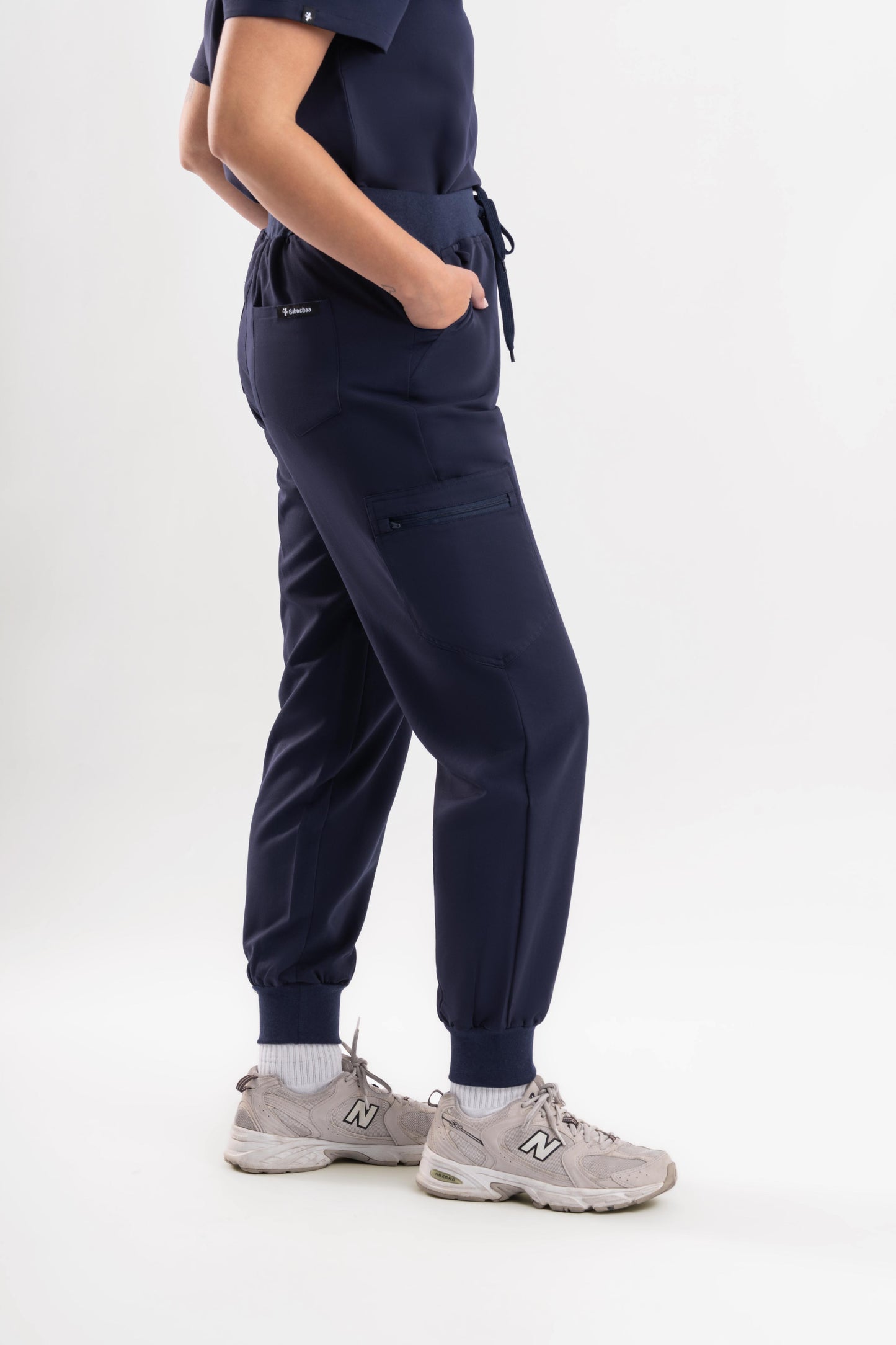 Glide – Women’s Jogger Pants-Navy Blue