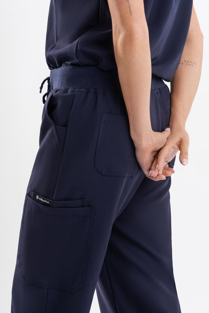 Core – Women’s Straight Pants-Navy Blue