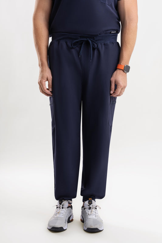 Pulse – Men’s Jogger Pants-Navy Blue