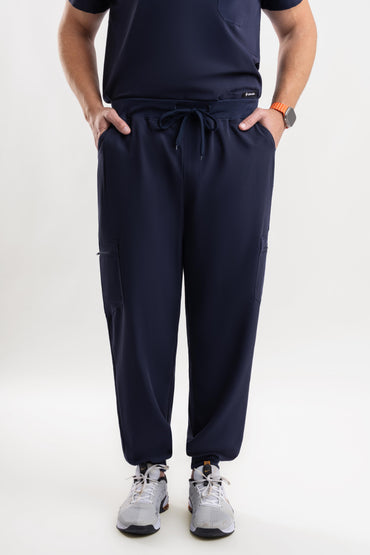 Pulse – Men’s Jogger Pants-Navy Blue