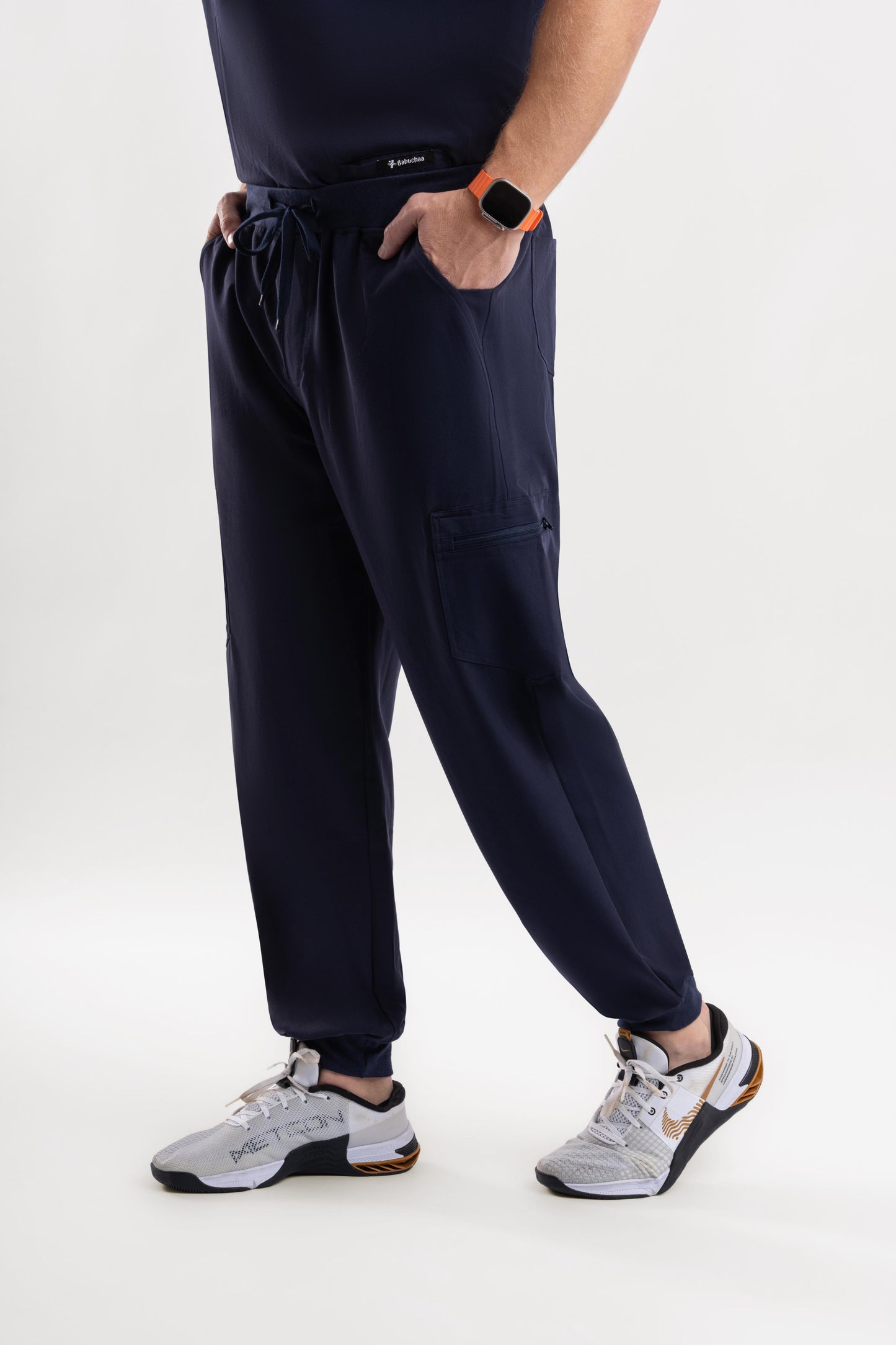Pulse – Men’s Jogger Pants-Navy Blue