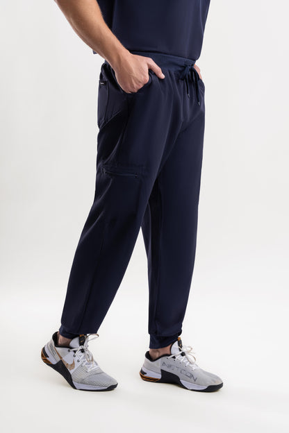 Glide – Women’s Jogger Pants-Navy Blue