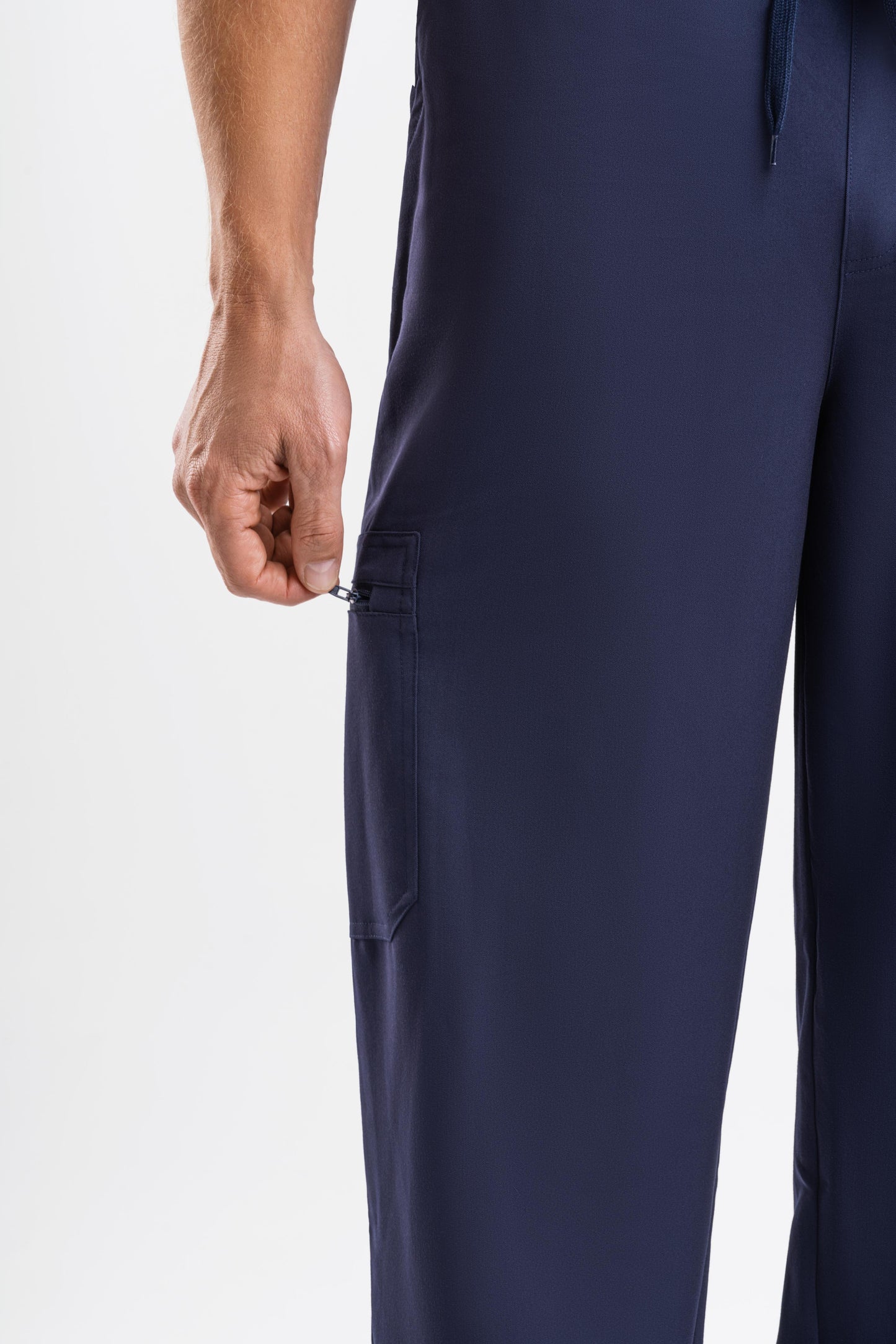 Axis – Men’s Straight Pants-Navy Blue