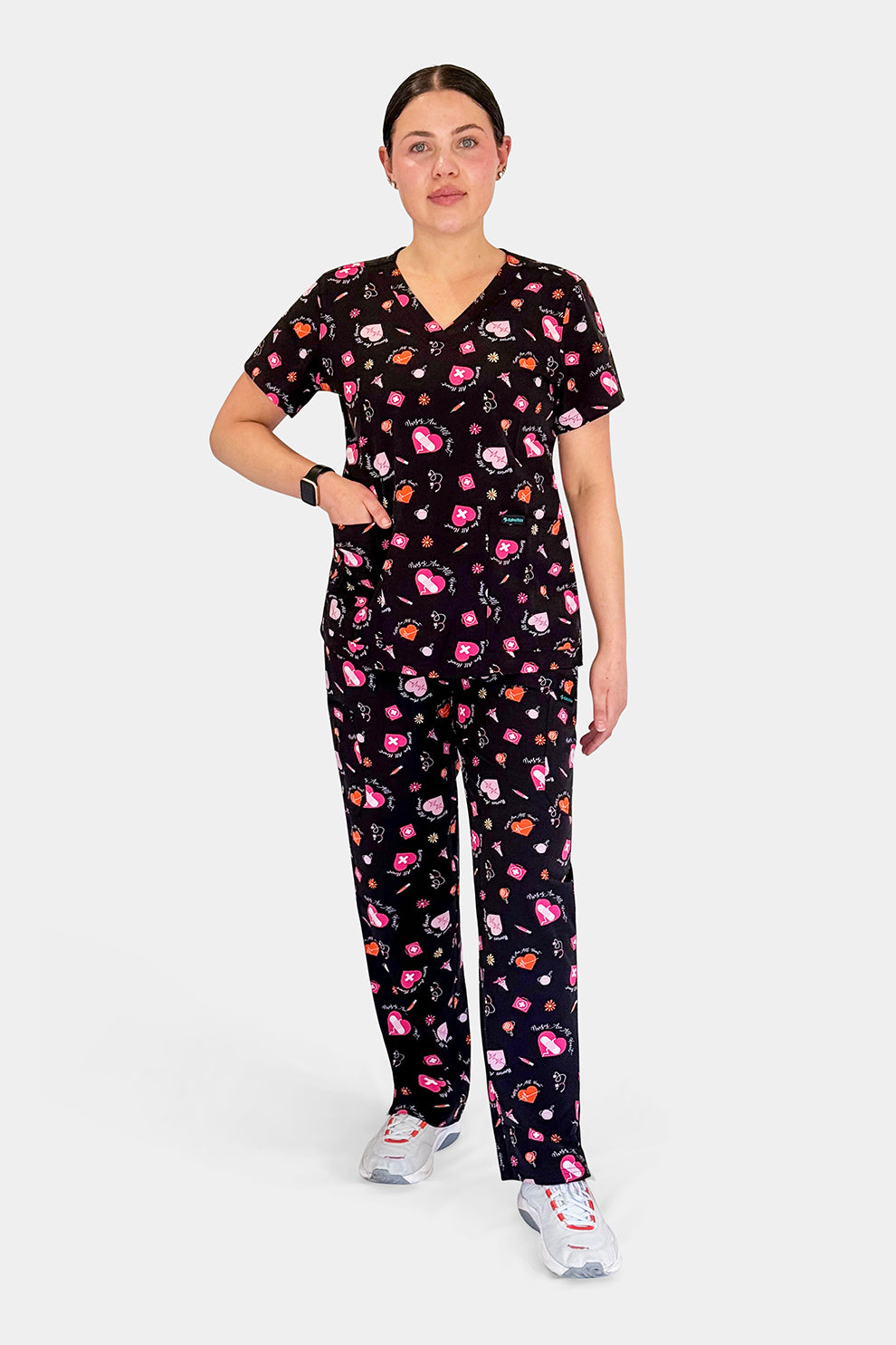 Heart Beat Scrub set