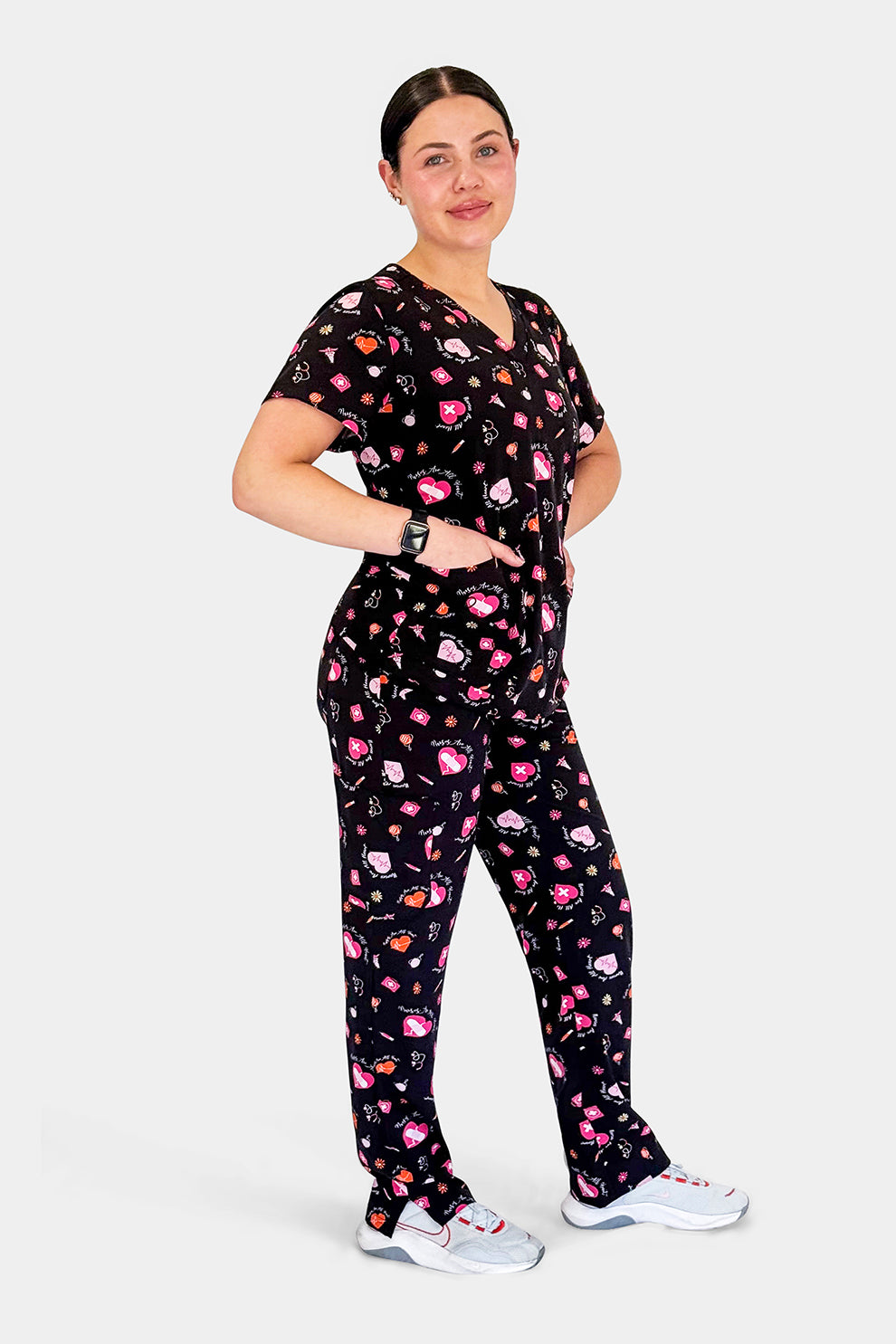 Heart Beat Scrub set