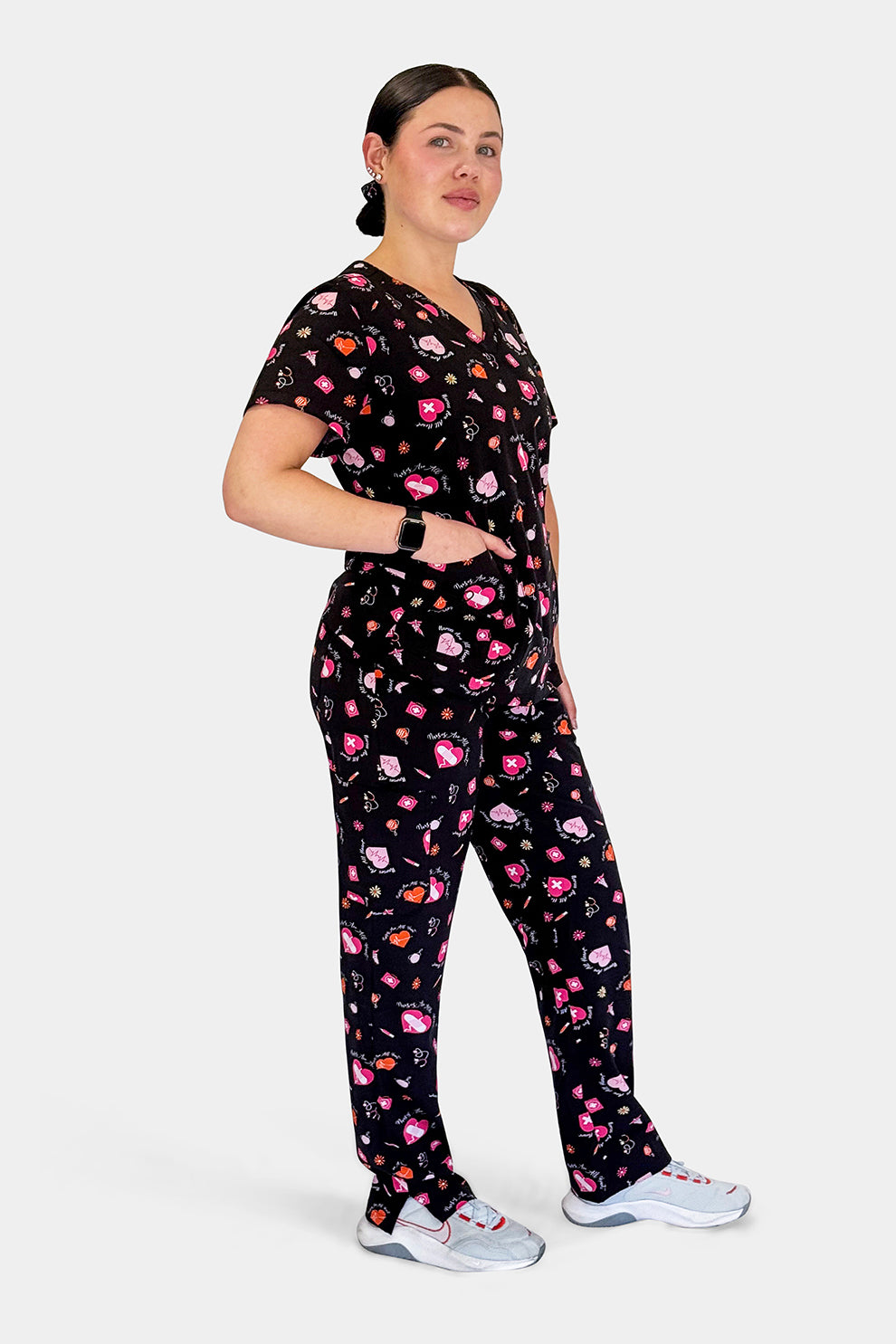 Heart Beat Scrub set