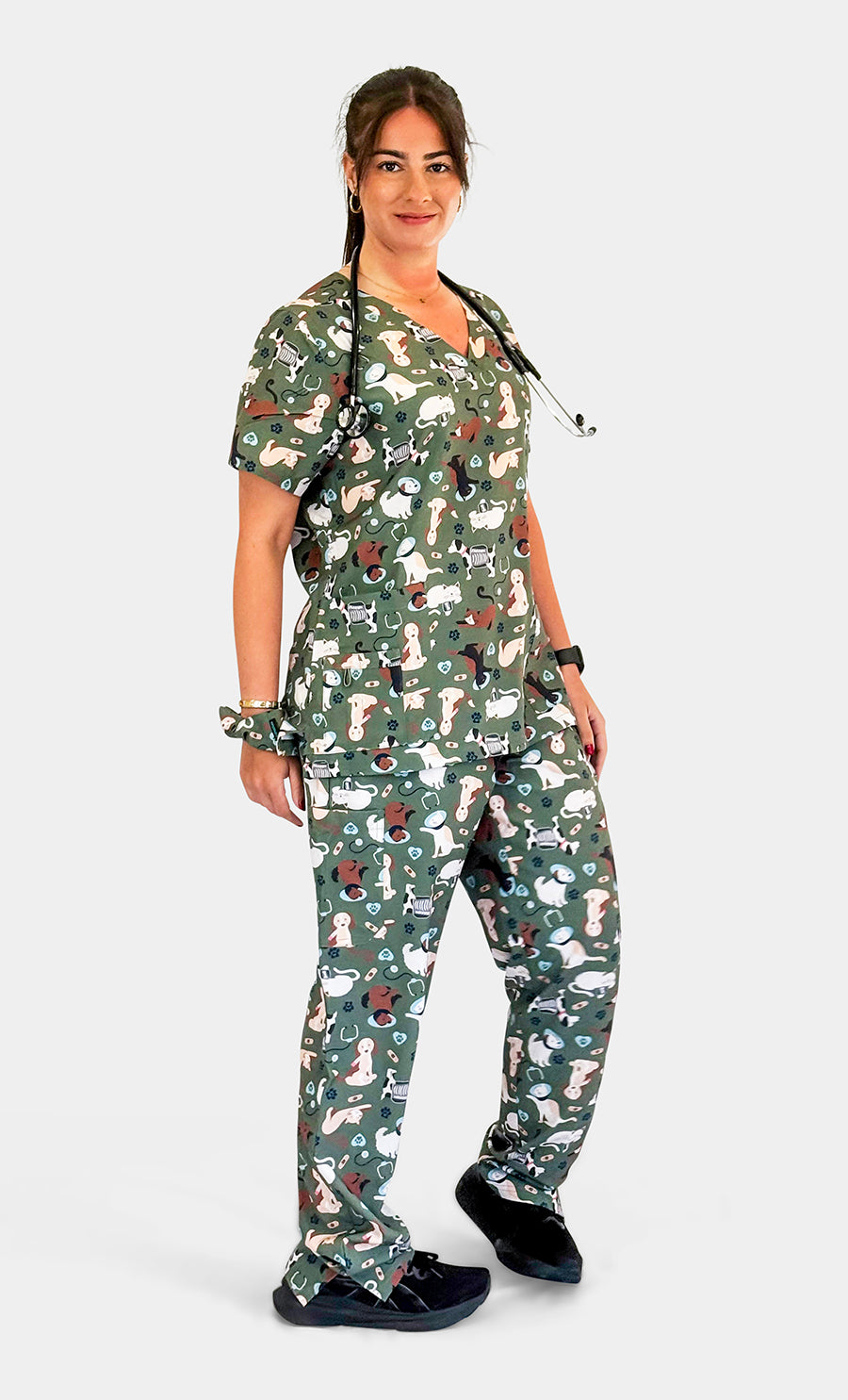 Paws on Duty Scrub Set