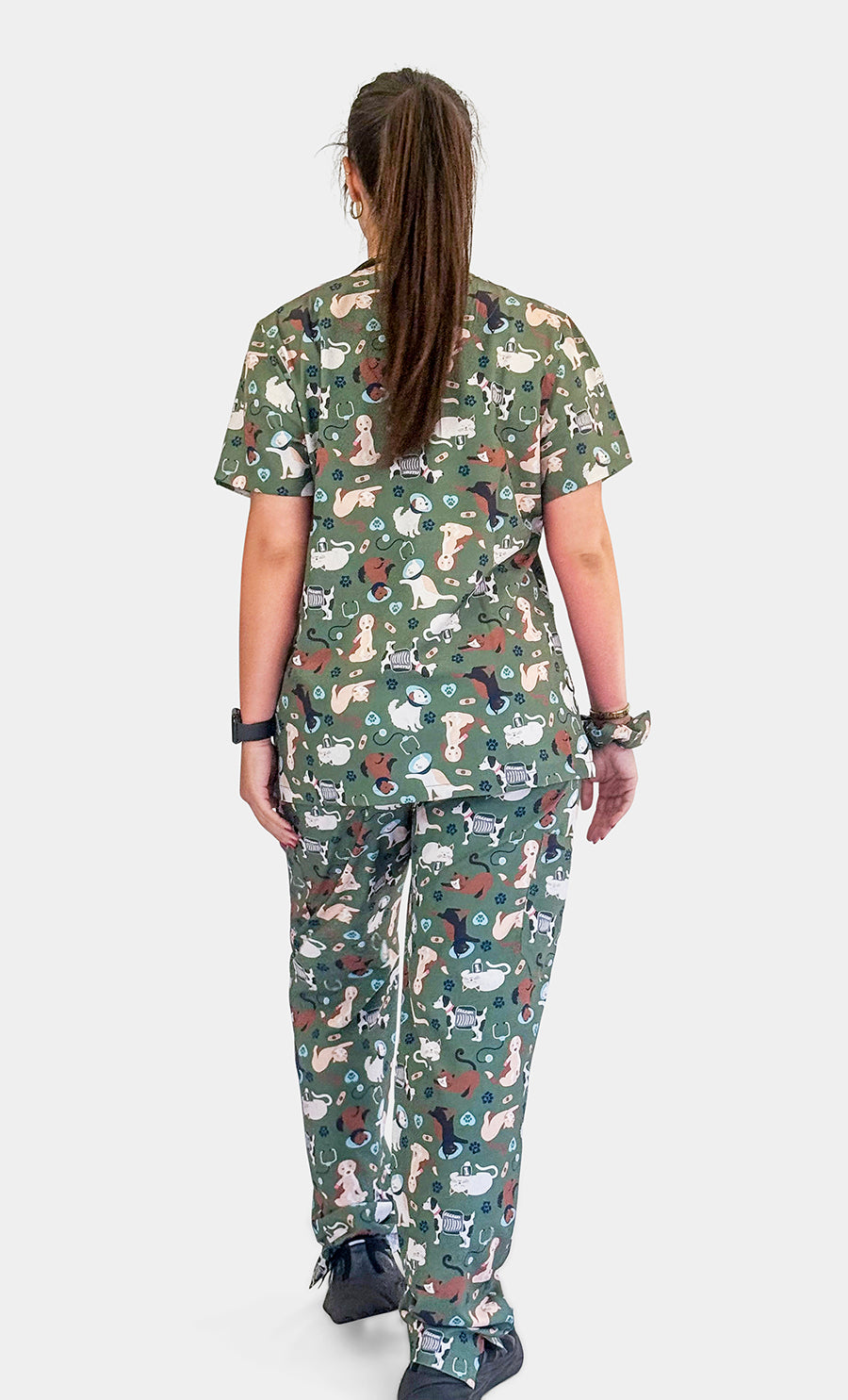 Paws on Duty Scrub Set