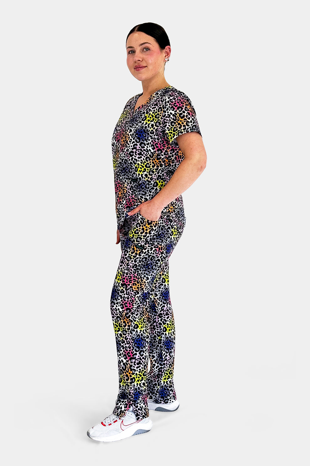 Electric Safari Scrub Set