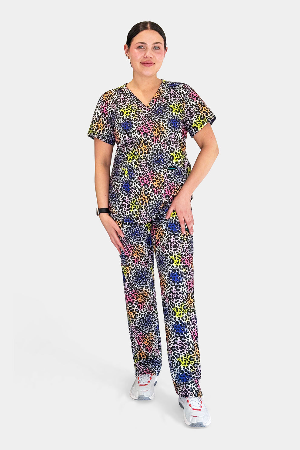 Electric Safari Scrub Set