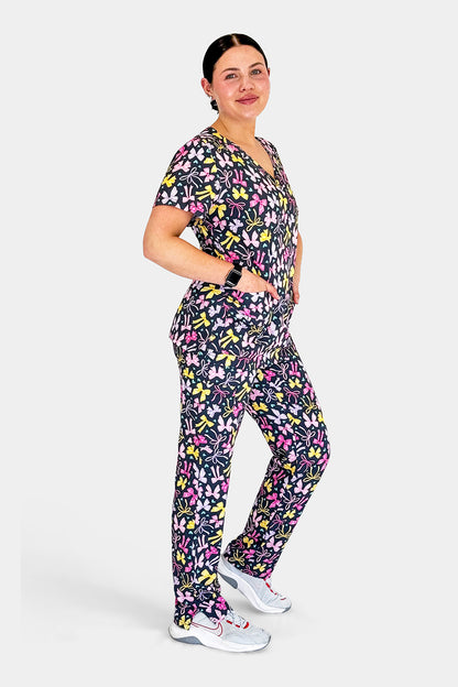 Flutter Bloom Scrub Set