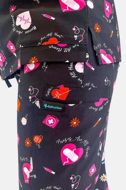 Heart Beat Scrub set